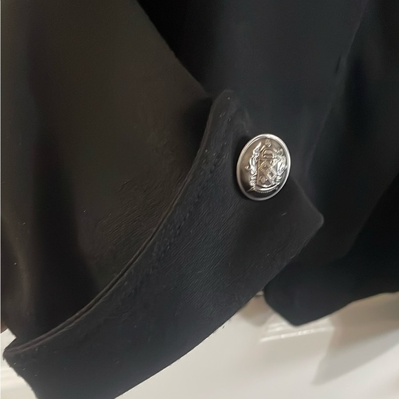 PattyBoutik Black Military Jacket - Picture 5 of 7